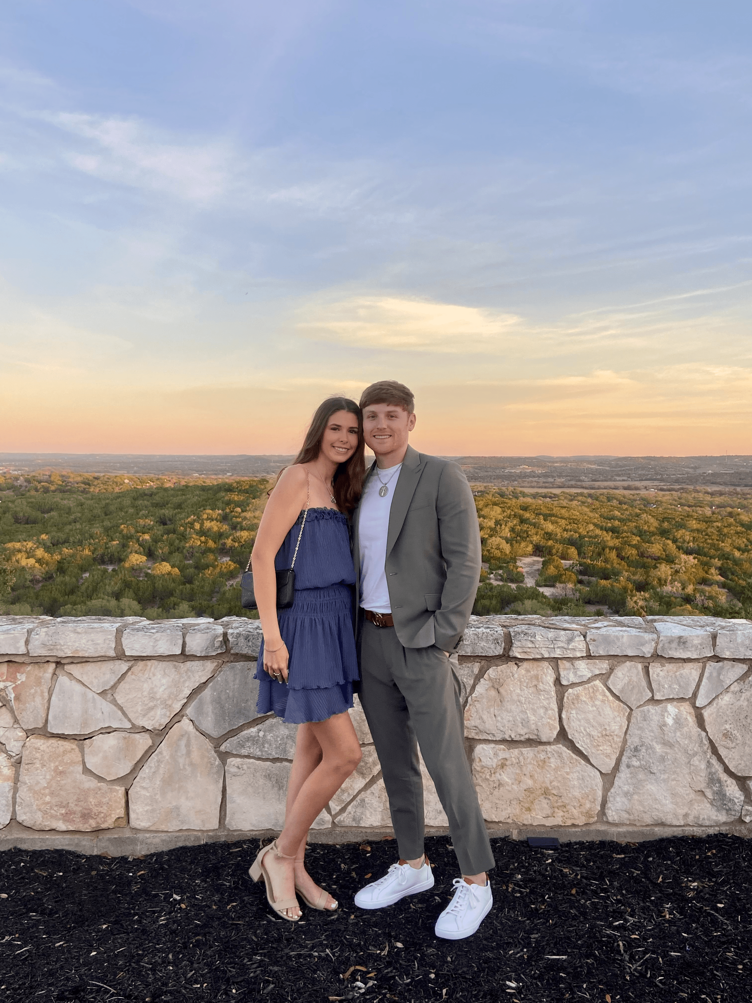 Celebrating the Millers' wedding in the Hill Country